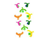 GALPADA 10Pcs Pyramid Balance Eagle Plastic Birds Early Learning Educational Gift for Random Color Developmental Skill Building Random Color