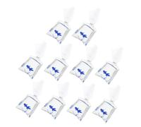 GALPADA 10pcs Resin Fish Charms for Jewelry Making Transparent Water Bag Pendants for DIY Bracelets Necklaces Keychains Phone Case Decor