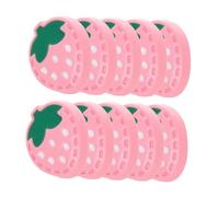 GALPADA 10pcs Resin Strawberry Buttons for Clothing Cute Cartoon Embellishment Sew Plastic Buttons for DIY Jewelry Making Colorful Easy Clean Accessories