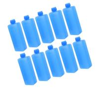 GALPADA 10pcs Reusable Ice Packs for Air Cooler, Blue Pe Material Cooling Blocks Portable Convenience, Easy to Use for Providing Cool Relief Wherever You Go in Summer