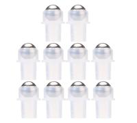 GALPADA 10pcs Roller Perfume Bottles Inserts with Essential Oil Bottle Roller Ball, Made of Steel and Plastic, Easy Installation and Efficiency of Liquid Use for DIY Production