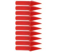 GALPADA 10pcs Silicone Arrow Tips for Archery and Shooting Practice, Red Flexible Arrowheads Quickly Mounted or Removed, Suitable for Experienced Archers and Beginners in Outdoor Hunting