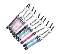 GALPADA 10pcs Slim Capacitive Diamond Crystal Stylus Pens for Touch Screens for Tablets and Phones Glitter Pens Crystal Tips