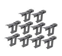 GALPADA 10pcs Solar Panel Water Drainage Clips Lightweight Portable Drainage Clamps Prevent Mud Build-up Easy Installation for Solar Panel Rainwater Management