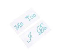 GALPADA 10pcs Sole Protector and Sole Decoration Stickers for Heels Acrylic Diamond Design Easy to Use for Photos with Fashion Crystal Shoe Charms