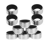 GALPADA 10pcs Stainless Steel Wine Drip Collar Rings for Wine Bottles, Sl nd Stylish Bottle Decor with Leakproof Design to Protect Tables from Stains, for Event Or Setting