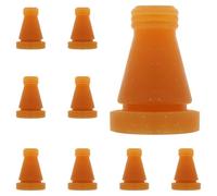 GALPADA 10pcs Sturdy Rubber Poultry Hair Removal Rods for Electric Chicken Plucker Machine Replacement Fingers Suitable for Chicken Duck Quail Plucking