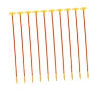 GALPADA 10pcs Suction Cup Arrows Set for Kids Archery Toy 41CM Plastic Arrows with Rotating Flights for Indoor and Outdoor Target Practice