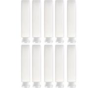GALPADA 10pcs Travel Refillable Cosmetic Soft Tubes Empty Lotion Tubes 50g Lightweight Pe Material Easy to Squeeze Bottles for Short Trips and Business Trip