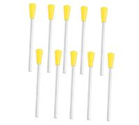 GALPADA 10pcs Triangle Iron Percussion Instrument Set with Plastic Mallets and Beaters for Early Childhood Music Education and School Rhythm Development in Uk