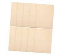 GALPADA 10Pcs Vintage Parchment Paper Aged Writing for Letters Ceremony Vows Scrapbooks Ritual Props Classic Brown Texture Stationery