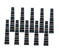 GALPADA 10pcs Violin Finger Guide Phoneme Stickers for Beginner Violin Fingerboard Sticker Mark for Beginner for Notes Use during Practice Sessions