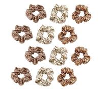 GALPADA 12 Pcs Cloth Scrunchies Hair Bands for Women Comfortable Elastic Hair Ties That Won't Snag Or Damage for Daily Life and Work