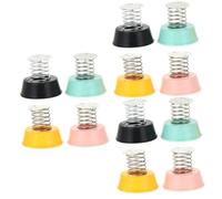 GALPADA 12 PCS Multi-color Spring Base for Shaking Head Dolls Compact DIY Doll Accessories for Car Bike Electric Vehicle Lightweight and Easy to Install Craft Parts