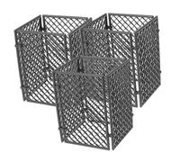 GALPADA 12 Sheets Military Fence Mold Set for Table Play Plastic DIY War Game Scene Accessories Creative for Imaginative Military Theme Building and Interaction