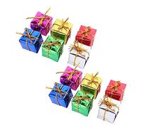 GALPADA 120Pcs Christmas Mini Boxes Ornaments Hanging Pendants for Festive Tree and Party Decorations for Christmas Themed Events and Home Decor Color