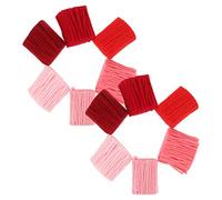 GALPADA 12Pcs Acrylic Fiber Latch Hook Yarn for DIY Rug Making Pre Cut Yarn Bundles for Crochet Pillows Blankets Cushions and Home Textile Crafts