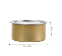 GALPADA 12pcs Aluminum Empty Food Cans with Easy Tear Lids for Pet Food Desserts Cakes and Snacks Moisture Cookie Tins for Kitchen Storage and Preservation