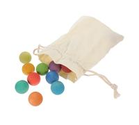 GALPADA 12Pcs Balls for Educational Round Sensory for Hand Eye Coordination and Cognitive Skills Development Fun Macaron Texture Balls for Early Learning