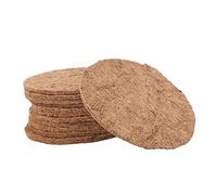 GALPADA 12pcs Bird Nest Mats for Pigeons and Breeding Eggs Natural Coconut Fiber Nesting Pads Suitable for Racing Pigeons Doves and Quails