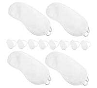 GALPADA 12pcs Disposable Eye Covers for Travel Sleeping Blank Nap Eye Masks Comfortable Masks for Home Office Use