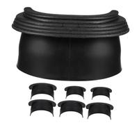 GALPADA 12Pcs Durable Plastic Pool Table Liners Replacement Snooker Billiard Pocket Liners for Standard Adult Tables Wear Resistant Smooth Surface Enhances Shot Accuracy