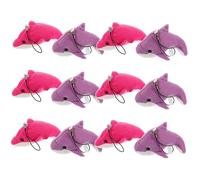 GALPADA 12pcs Little Dolphins Stuffed Plush Keychains Adorable Bag Accessories for Boys and Girls