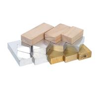 GALPADA 12pcs Metal Density Cube Set for Chemistry Teaching and Classroom Supplies, Includes Brass, Iron, Aluminium, and Wood Blocks to Observe and Compare Properties Accurate Density