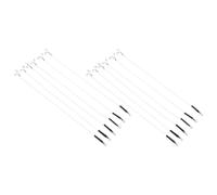 GALPADA 12pcs Metal Fish Hooks Sturdy Easy to Install Assorted Color Fishing Hooks for Freshwater and Saltwater Angling