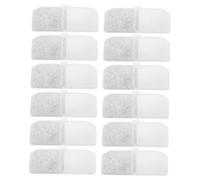 GALPADA 12Pcs Pet Waterer Replacement Filters for Household Water Dispensers Activated Carbon Filter Pads for Cat Water Fountains Removes Hair Dust