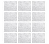 GALPADA 12Pcs Range Hood Filter Paper Sheets Oil Absorbing Cotton Membrane for Cooker Hood Ventilation Kitchen Use High Temperature Resistant Grease Filters