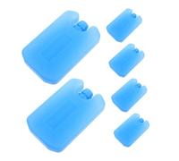 GALPADA 12pcs Reusable Gel Ice Packs for Air Conditioning Fans Portable Lightweight Ice Crystal Boxes for Rapid Cooling Food Preservation Cold Chain Transport Home Office Outdoor Use