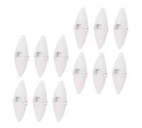 GALPADA 12pcs Set Hamster Chew Toys with Natural Cuttlefish Bone Teeth Molar Plaything, 9cm Molar Grinding Chew for Parrots and Small Pets, Pet Accessories for Dental Health and Calcium Supplement