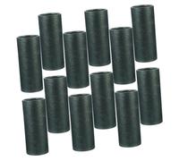 GALPADA 12pcs Tea Line Incense Tube Paper Jar Tube Essential Oil Bottle Paper Jars Present Coffee Container Storage Face Mounting Olive Green