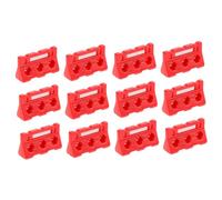 GALPADA 12pcs Traffic Fences and Road Signs Playset Cones Simulation Roadblocks Educational for Early Traffic Safety Learning and Cognitive Development