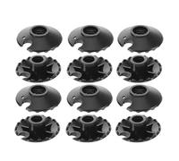 GALPADA 12pcs Trekking Poles Mud Baskets Plastic Snow Baskets 14mm Hole Seamless Adjustment and Replacement Ultralight Weight Walking Stick Accessories for Hiking and Mountaineering