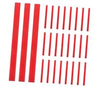 GALPADA 144PCS Red Lacquered Poplar Wood Carpenter Pencils Octagonal Slip Design for Precision Woodworking Marking and Construction DIY Projects