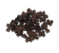 GALPADA 150pcs Wooden Cross Charms for Jewellery Making with Fine Craftsmanship, Solid Wood Material, Classic Timeless Style, for Bulk Crafting and Decorative Purposes