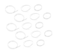 GALPADA 15pcs Glasses Ear Grips Heat Shrink Tubing Temple Covers Non-slip Soft Arm Sleeves for Comfortable Secure Fit Eyeglass Legs Large Medium Small