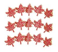 GALPADA 15PCS Maple Leaf Brooch Pins for Women Lightweight Autumn Lapel Pins Versatile Canada Day Thanksgiving Jewelry Accessory Elegant Costume Brooches for Dresses Bags Backpacks