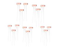 GALPADA 15Pcs Metal Plant Labels with Lightfast Insert Cards Rustproof Garden Plant Stakes for Seedlings and Allotment for Flower Pots and Outdoor Use