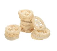 GALPADA 15pcs Soap Holder Loofah Soap Tray with Easy-to-take Opening Design Simple and Natural Shape Creative Decoration Random Colour for Bathroom Storage Random Color