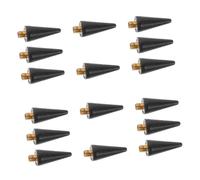 GALPADA 16pcs Replacement Dot Pen Wax Tip Nail Art Pen Head Suction Function for Nail Gems Accessories