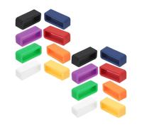 GALPADA 16Pcs Silicone Watch Strap Holder Loops 20Mm Replacement Band Retainer Rings for Smartwatches Soft Silicone Watch Band Keepers Suitable for Supplies and Strap Accessories