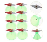 GALPADA 16pcs Wing Shaped Small Magnetic Needles with Stand Teaching Aids for Physics Experiments Primary and Secondary Science Magnetic Molecular Model Simulation Random Color