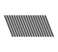 GALPADA 18pcs Graphite Electrode Rods Graphite Electrode for Lab 9cm Length 6/8/10mm Diameter for Physics Chemistry Electrolysis Experiments Students and Laboratory Professionals