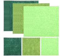 GALPADA 18pcs Polyester Felt Fabric Patchwork Sheets for Making Crafts, Easy to Operate Nonwoven Felt Fabric for Holiday Decoration and Kindergarten Early Education