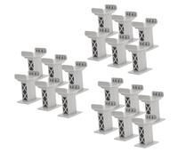 GALPADA 18pcs Train Bridge Pier Support Toys for Boys and Girls Train Track Bridge Riser Accessories Playtime Fun
