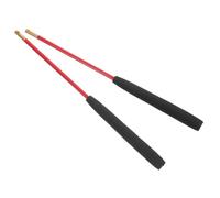GALPADA 1Pair Slip Diabolo Sticks with Line Design Solid Chinese Diabolo Replacement for Indoor Outdoor Use Lightweight Easy to Grip