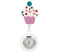 GALPADA 1pc Adorable Stretchable Pocket Watch Clip Fob Design Cartoon Ice to Use for Staff and Students Unique for